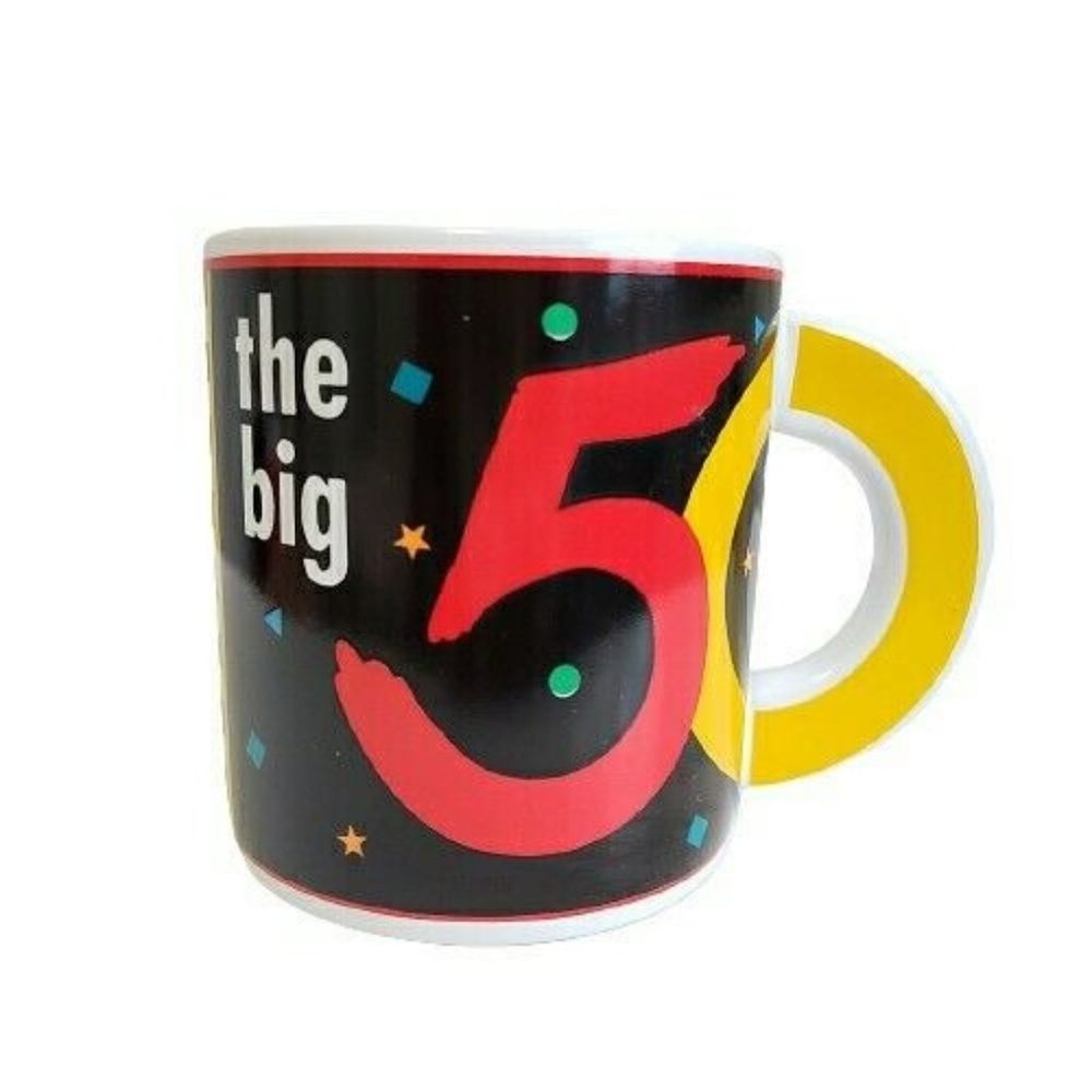 Papel Oh No The Big 50 Cup Mug 3.5 in Birthday Party
